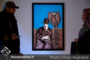 نمايشگاه آثار قاسم حاجی‌زاده در گالری شهریور