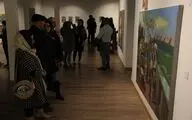 نمایشگاه نقاشی عیسی جباری در گالری آس