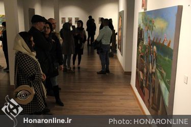 نمایشگاه نقاشی عیسی جباری در گالری آس