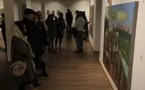 نمایشگاه نقاشی عیسی جباری در گالری آس