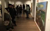 نمایشگاه نقاشی عیسی جباری در گالری آس