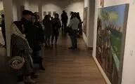 نمایشگاه نقاشی عیسی جباری در گالری آس