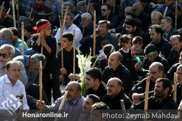 مراسم سنتی مذهبی قالیشویان در مشهد اردهال کاشان