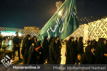 شام غریبان در میدان امام حسین (ع)