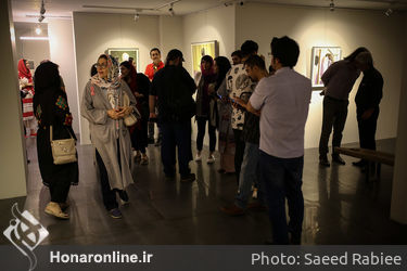 نمایشگاه نقاشی مسعود سعدالدین در گالری دیلمان