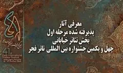 آثار برگزیده مرحله اول بخش خیابانی جشنواره تئاتر فجر معرفی شدند