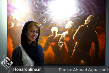 نمایشگاه نقاشی الیکا کشاورز در گالری نگر