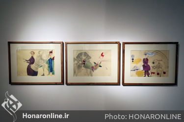 نمایشگاه نقاشی‌های نرگس موسوی در طراحان آزاد