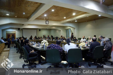 نشست رسانه ای یازدهمین جشن بزرگ منتقدان و نویسندگان سینمایی در محل کانون پرورش فکری کودکان و نوجوانان
