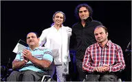 مازیار فلاحی با ˝شانه‌های بی‌لباس˝ و رضا یزدانی با ˝ارث اجدادی˝به استقبال جانبازان رفتند