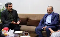 بازدید حسین انتظامی از تئاتر شهر 