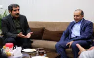 بازدید حسین انتظامی از تئاتر شهر 