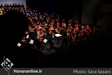 کنسرت مشترک ارکستر سمفونیک تهران و ارسکتر فستیوال راونا به رهبری ریکاردو موتی در تالار وحدت