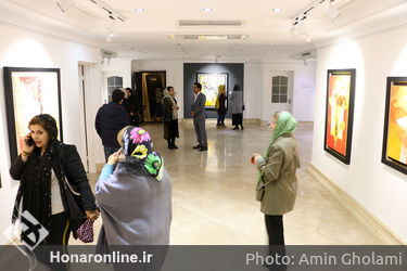 نمایشگاه آثار شهلا همایونی در گالری کاما 