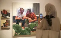 نمایشگاه نقاشی غزل مروی در گالری هما