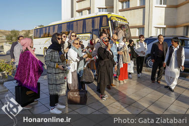 مراسم استقبال از مهمانان بخش بین‌الملل جشنواره مد و لباس
