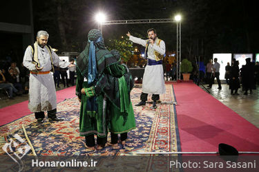 تعزیه خوانی در خانه هنرمندان 2