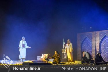 اجرای نمایش بزرگ میدانی محشر در شیراز
