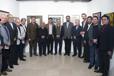 شب باشکوه هنرهای تجسمی ایران در فرهنگسرای نیاوران / حسینی: اساتید پیشکسوت می‎توانند انگیزه‎بخش و راهنمای جوانان در عرصه‎های مختلف هنری باشند