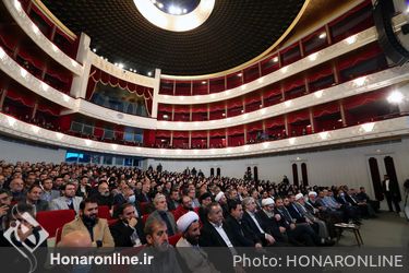 حضور رئیس جمهور در آیین ملی بزرگداشت روز کتاب/تالار وحدت