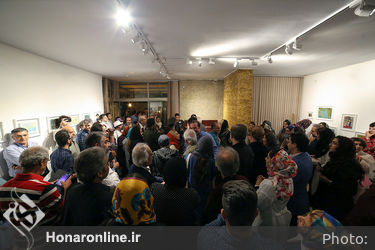 نمایشگاه نقاشی های رضا بابک در موسسه هنری سکو