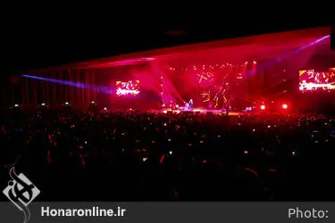 اجرای کنسرت زانیار خسروی در سالن میلاد نمایشگاه