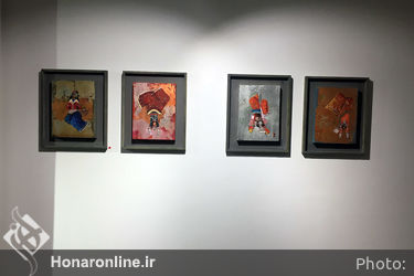 نمایشگاه نقاشی طلا درنگی در گالری ثالث