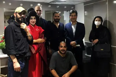 سفیر ژاپن تماشاگر «شکوفه‌های گیلاس» در تئاتر شهر شد