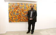 برای نقاشی‌خط از فرم‌های هندسی و منظم استفاده کردم / روایت روح‌الله حسین‌زاده از نمایشگاه 