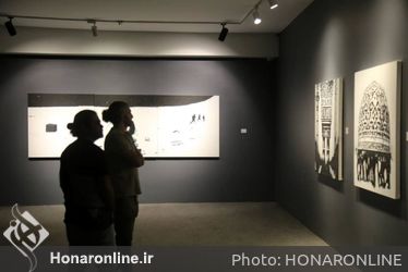 نمایشگاه آثار زاها و داوود بیات با عنوان «منظومه‌ی خسوف»  در گالری دیهیم 