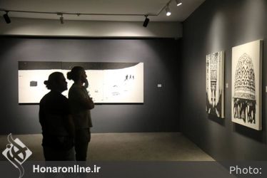 نمایشگاه آثار زاها و داوود بیات با عنوان «منظومه‌ی خسوف»  در گالری دیهیم 