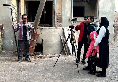 فیلمبرداری فیلم کوتاه «یکی به جای من» به پایان رسید/ آغاز مراحل پس از تولید