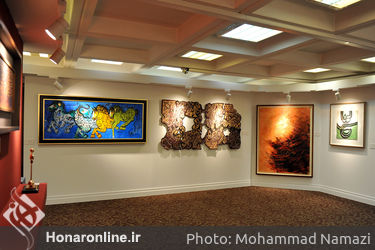  بخش نمایشگاهی چهارمین حراج باران در مرکز همایش‌های بین‌المللی رایزن /2