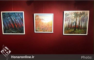 نمایشگاه سالهای نکوور، نقاشی های حجت شکیبا و مینا شکیبا در گالری شکوه