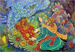 هنرمندان نگارگر به فرهنگسرای رازی آمدند