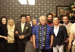امین حیایی، سالار عقیلی، نیوشا ضیغمی و... در جشن تولد ناصر ملک‌ مطیعی / عکس