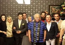 امین حیایی، سالار عقیلی، نیوشا ضیغمی و... در جشن تولد ناصر ملک‌ مطیعی / عکس