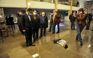  افتتاحیه هشتمین دوسالانه ملی مجسمه‌سازی تهران