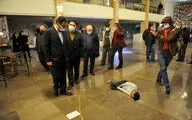  افتتاحیه هشتمین دوسالانه ملی مجسمه‌سازی تهران