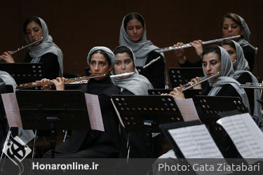 کنسرت گروه فلوت تهران در تالار رودکی 