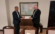 دیدار مدیرعامل موسسه هنرمندان پیشکسوت با رئیس موسسه فرهنگی اکو