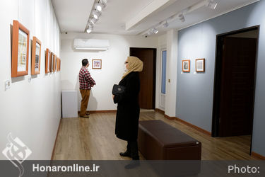 نمایشگاه نقاشی فرنوش امینی نسب در گالری بهارک