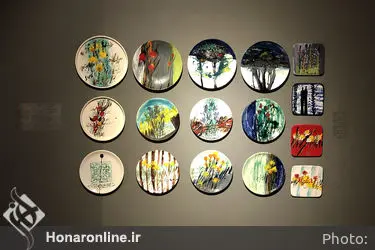 نمایش آثار کتایون مقدم در گالری شیرین