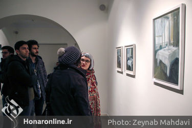 نمایشگاه نقاشی مینا غازیانی در گالری اثر