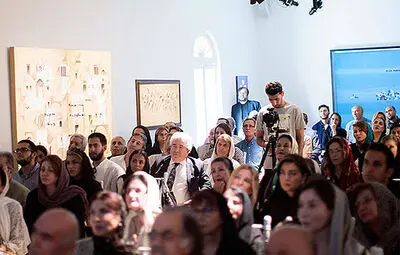 آیین گرامیداشت پرویز کلانتری در گالری شهریور / سخنان سینایی، گلستان، سمیع آذر 