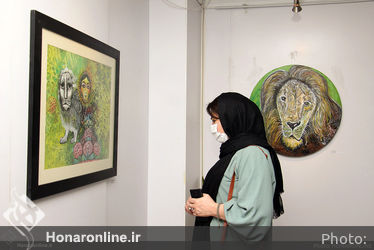 نمایشگاه گروهی  آن یکی شیر  در گالری شنگرف