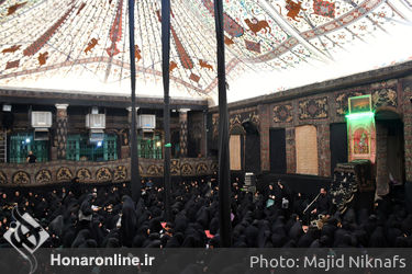 عزاداری ماه محرم در حسینیه سادات اخوی