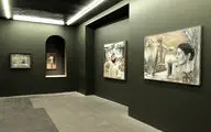 نمایشگاه آثار عاطفه نام‌آور در گالری این‌جا