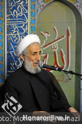 مراسم گرامى‌داشت هفتمین شب شهادت امام حسین (ع) در موسسه توسعه هنرهای معاصر (2)