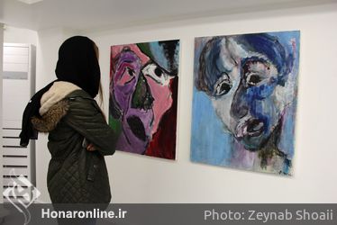 نمایشگاه آثار پریسا شبانی در گالری والی